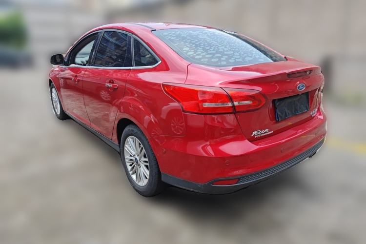 Used Ford Focus 2015 Sedan EcoBoost 180 Automatic Flagship Model Rear Left 45 Deg