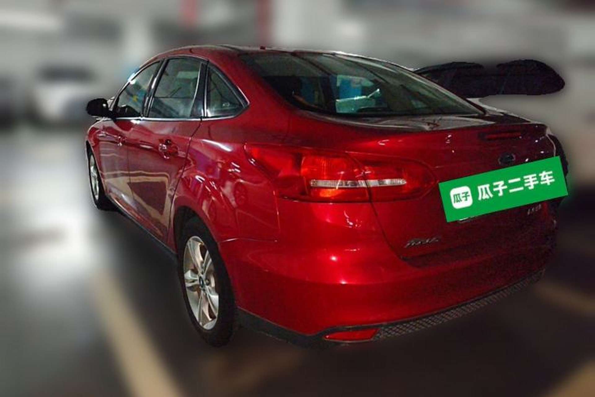 Used Ford Focus 2015 Sedan 1.6L Automatic Comfort Model Rear Left 45 Deg
