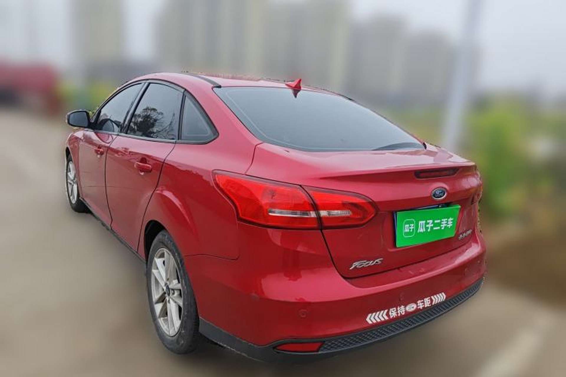 Used Ford Focus 2015 Sedan 1.6L Automatic Trend Model Rear Left 45 Deg