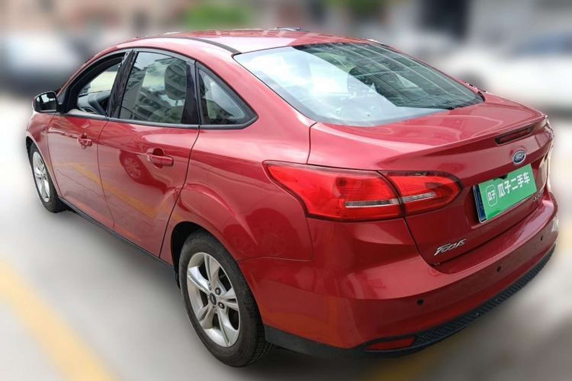 Used Ford Focus 2015 Sedan 1.6L Automatic Comfort Model Rear Left 45 Deg