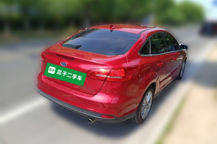 Used Ford Focus 2015 Sedan EcoBoost 180 Automatic Elite Model Rear Right 45 Deg