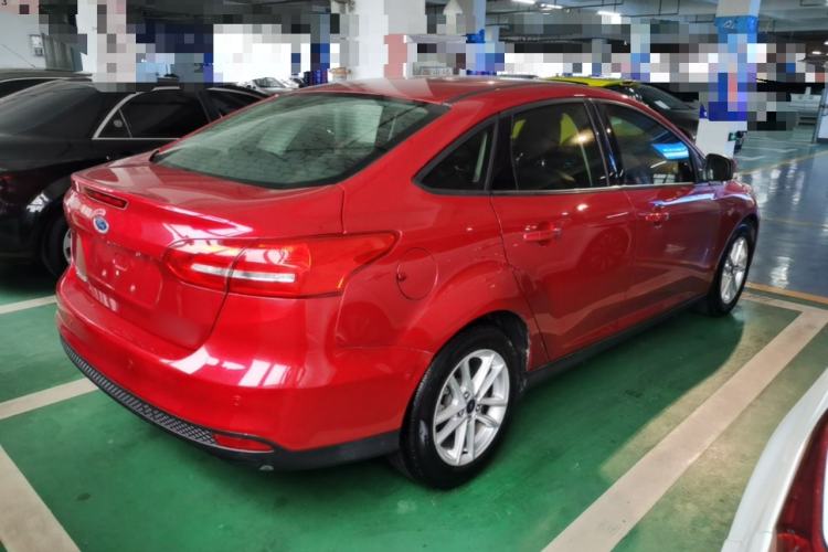 Used Ford Focus 2015 Sedan 1.6L Automatic Trend Model Rear Right 45 Deg