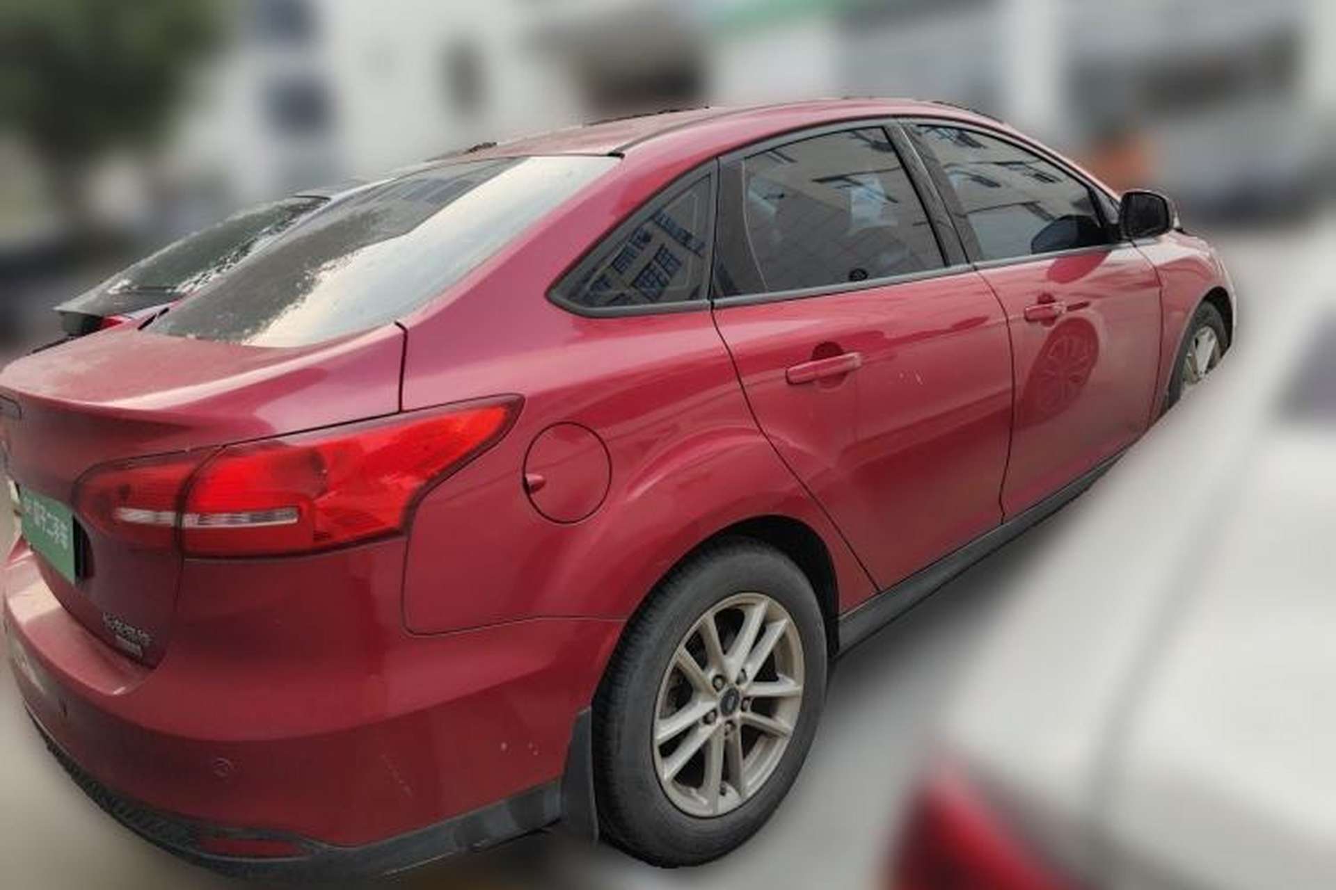 Used Ford Focus 2015 Sedan EcoBoost 125 Manual – Ultra-Style Edition Rear Right 45 Deg