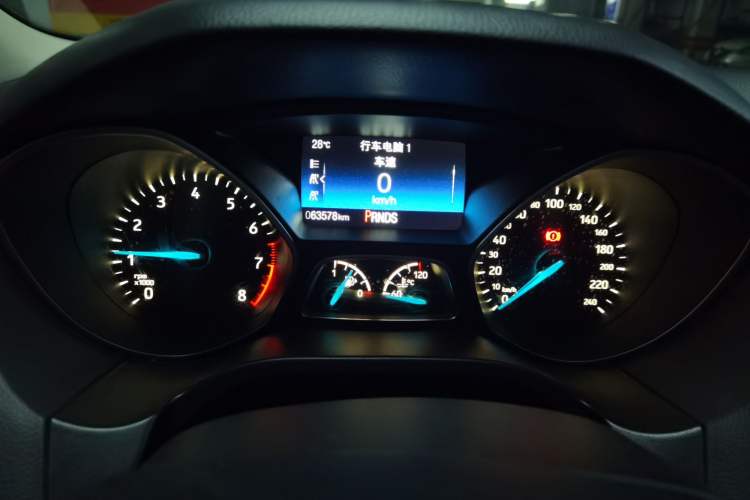 Used Ford Focus 2015 Sedan EcoBoost 180 Automatic Elite Model Instrument Cluster
