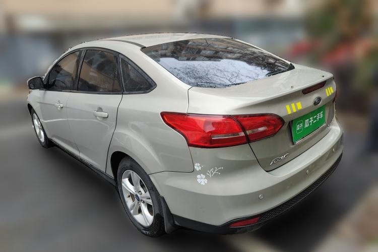 Used Ford Focus 2015 Sedan 1.6L Manual Comfort Model Rear Left 45 Deg