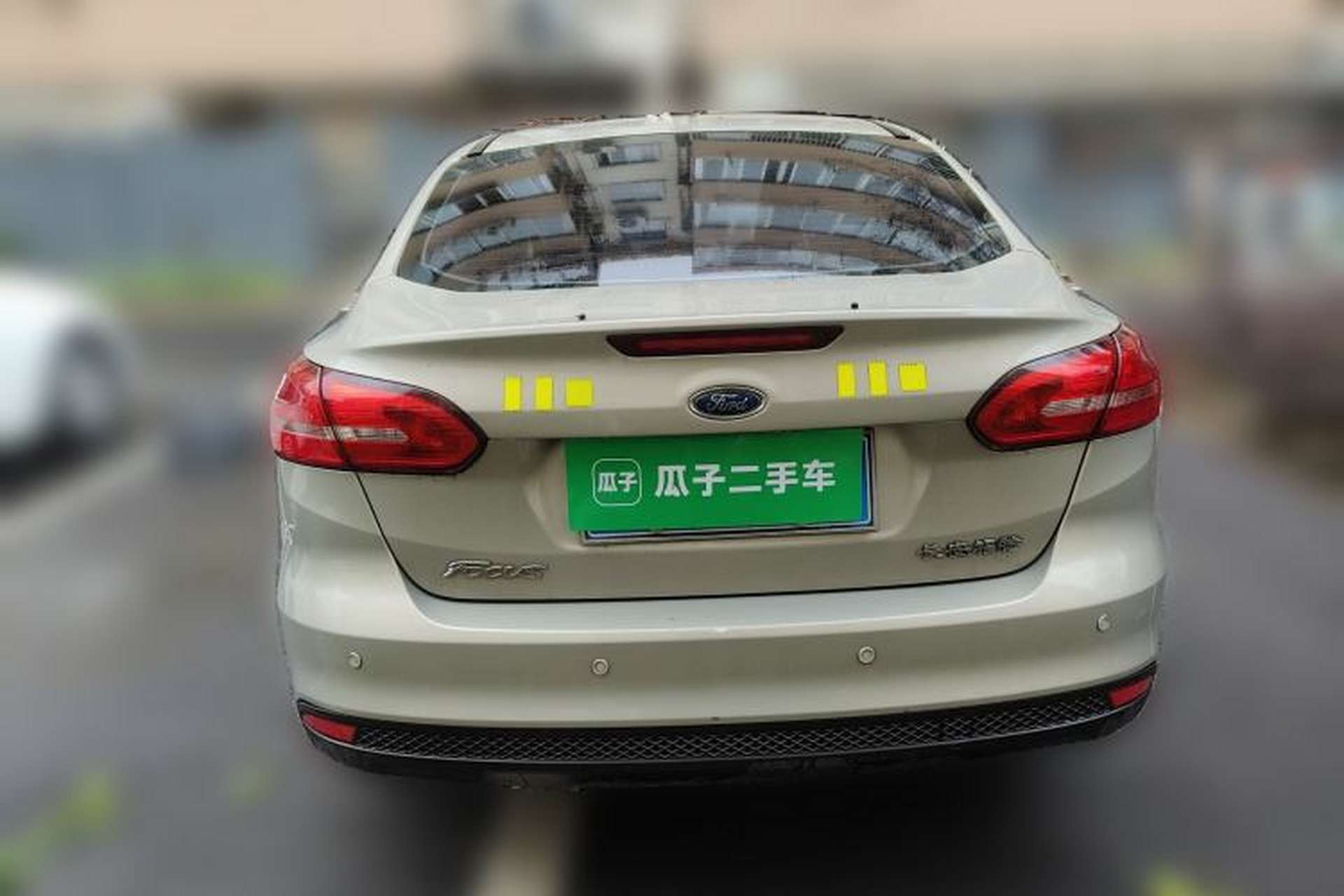 Used Ford Focus 2015 Sedan 1.6L Manual Comfort Model Rear