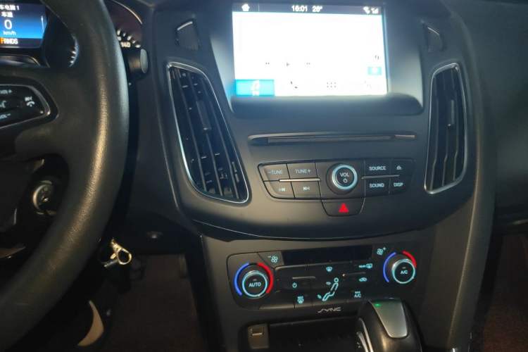 Used Ford Focus 2015 Sedan EcoBoost 180 Automatic Elite Model Audio And AC Panel