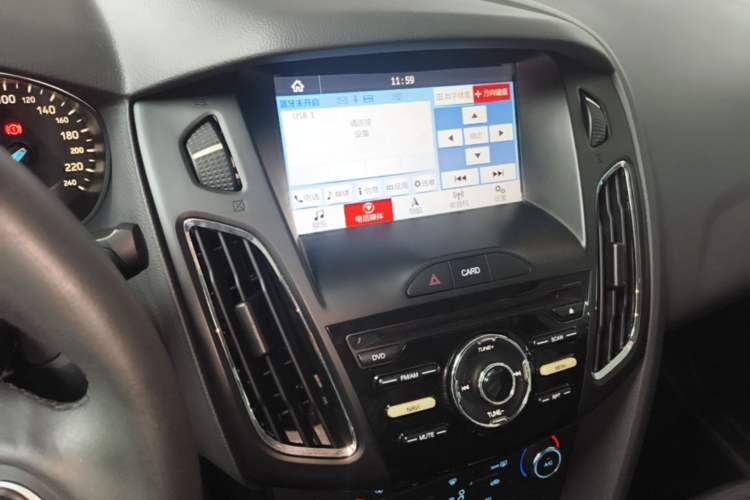 Used Ford Focus 2015 Sedan EcoBoost 125 Automatic Supreme Style Edition Audio And AC Panel