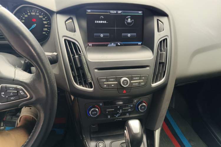 Used Ford Focus 2015 Sedan EcoBoost 180 Automatic Elite Model Audio And AC Panel