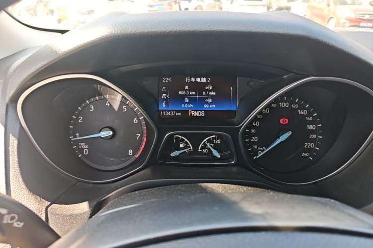 Used Ford Focus 2015 Sedan EcoBoost 180 Automatic Flagship Model Instrument Cluster