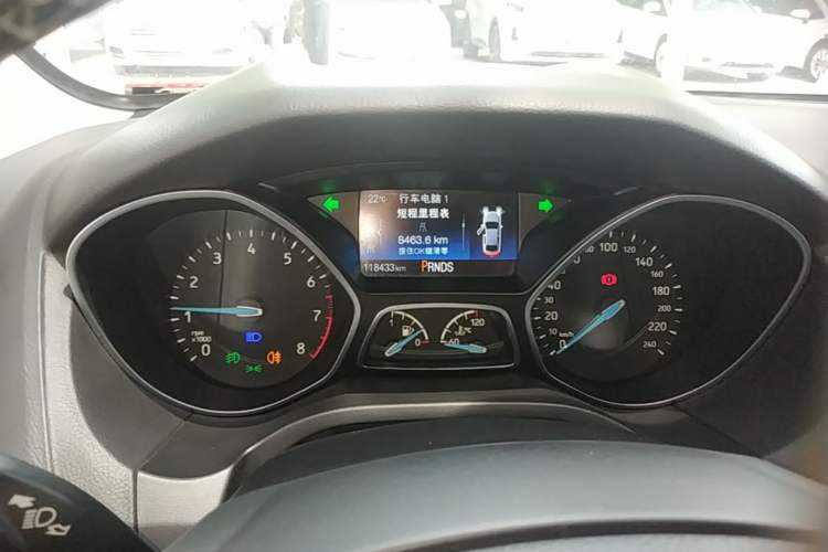 Used Ford Focus 2015 Sedan EcoBoost 180 Automatic Elite Model Instrument Cluster