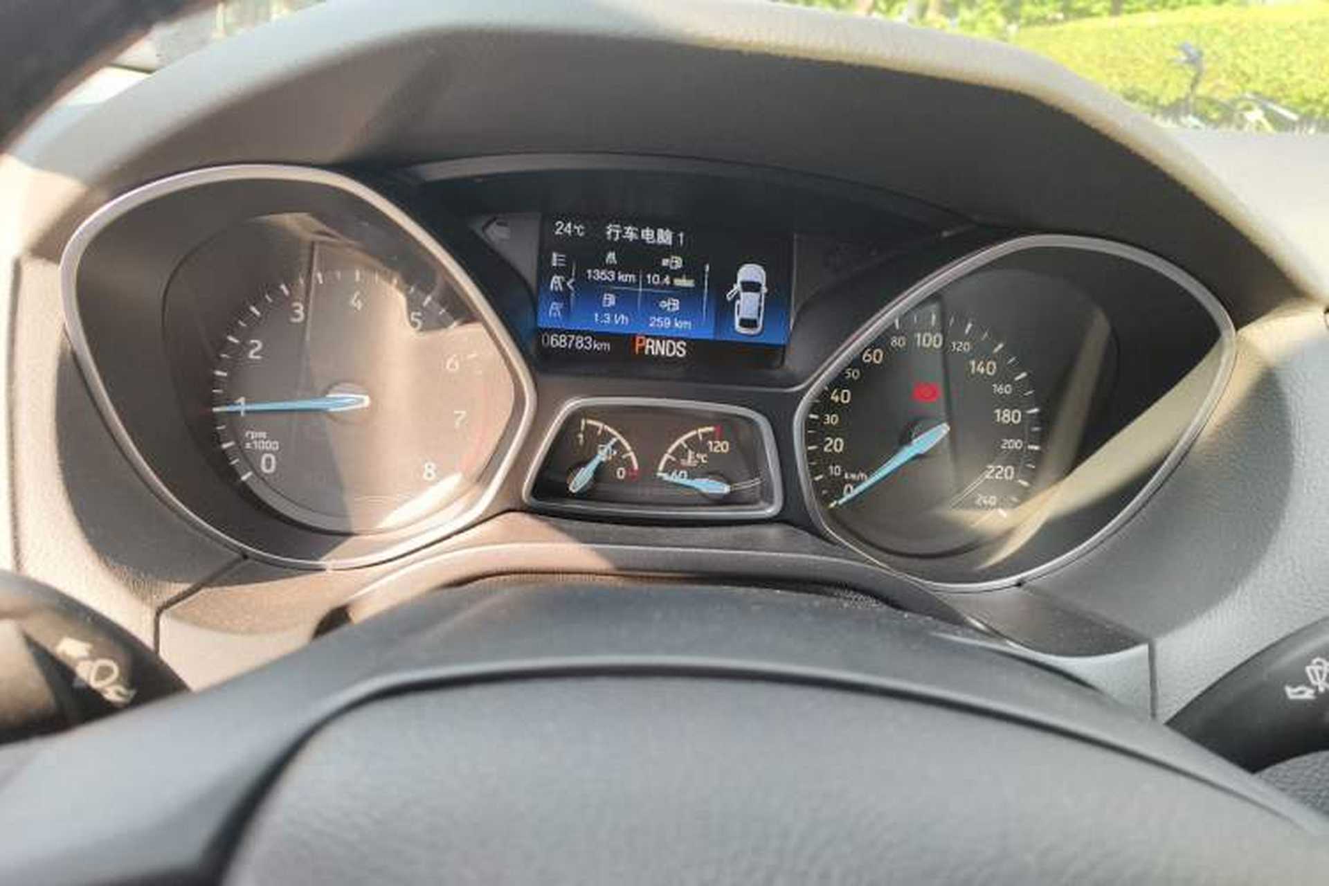 Used Ford Focus 2015 Sedan EcoBoost 180 Automatic Elite Model Instrument Cluster