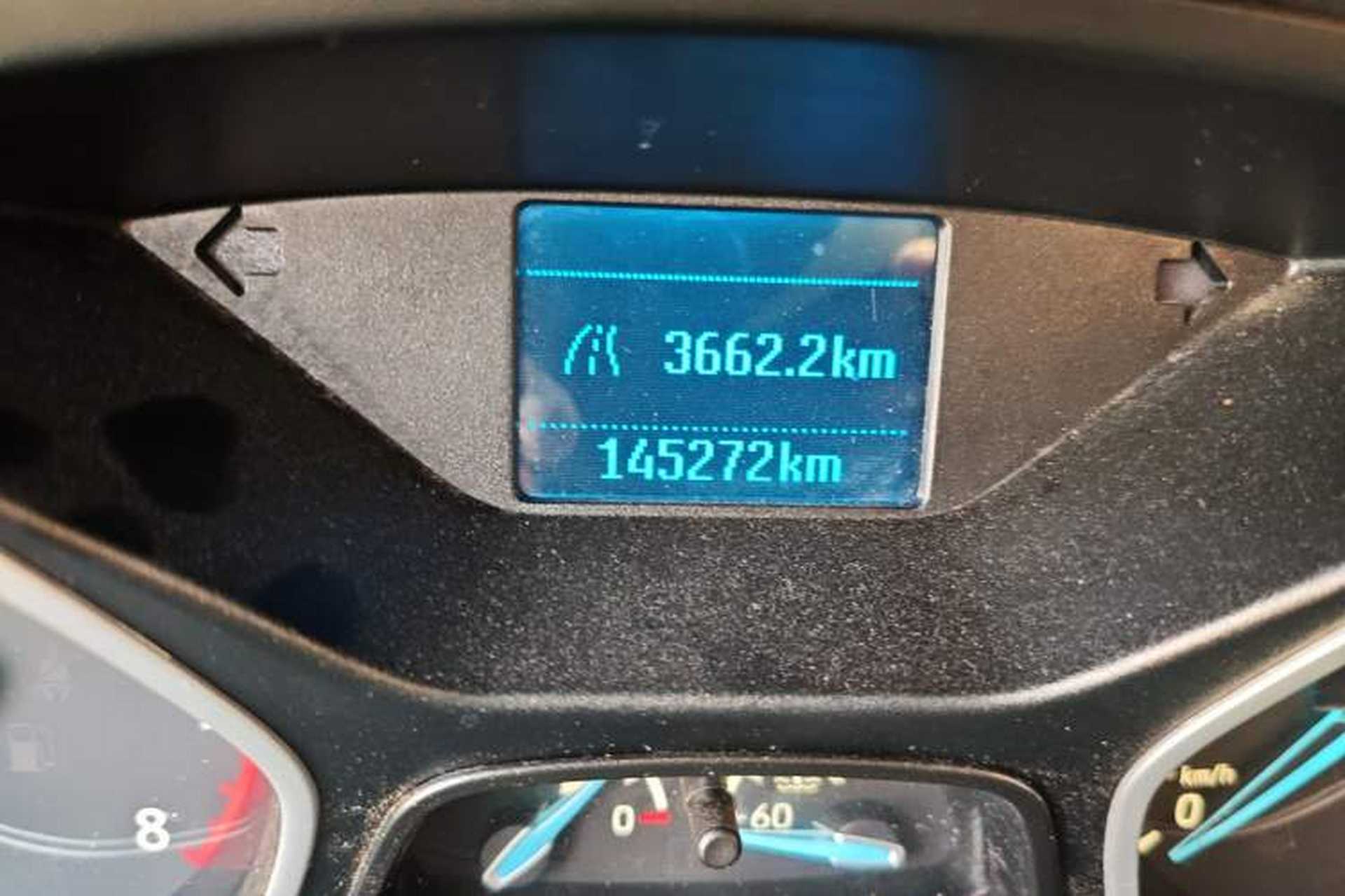 Used Ford Focus 2015 Hatchback 1.6L Manual Comfort Edition Odometer Close Up