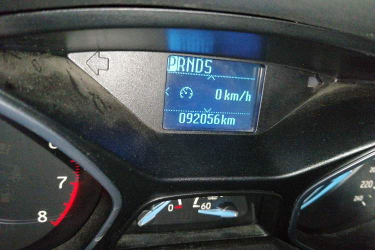 Used Ford Focus 2015 Hatchback EcoBoost 125 Automatic Supreme Style Edition Odometer Close Up