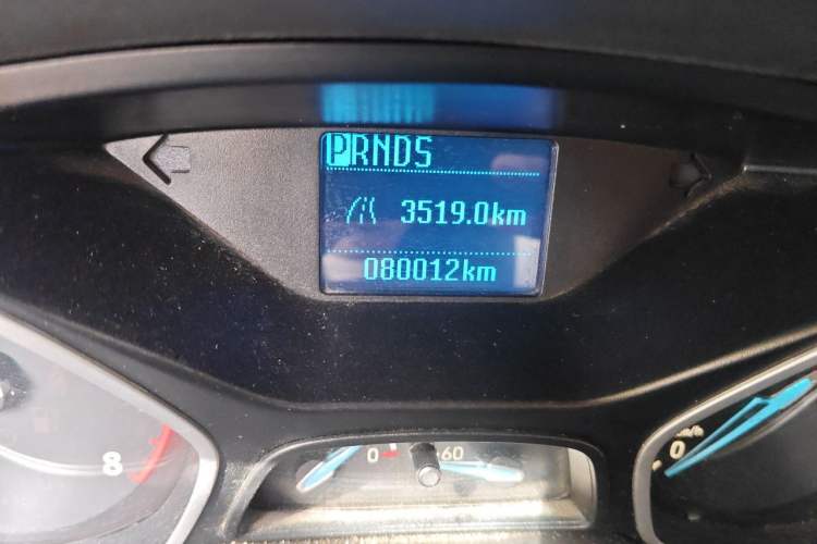 Used Ford Focus 2015 Hatchback 1.6L Automatic Comfort Model Odometer Close Up
