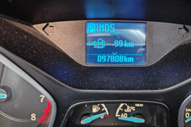Used Ford Focus 2015 Hatchback 1.6L Automatic Fashion Edition Odometer Close Up