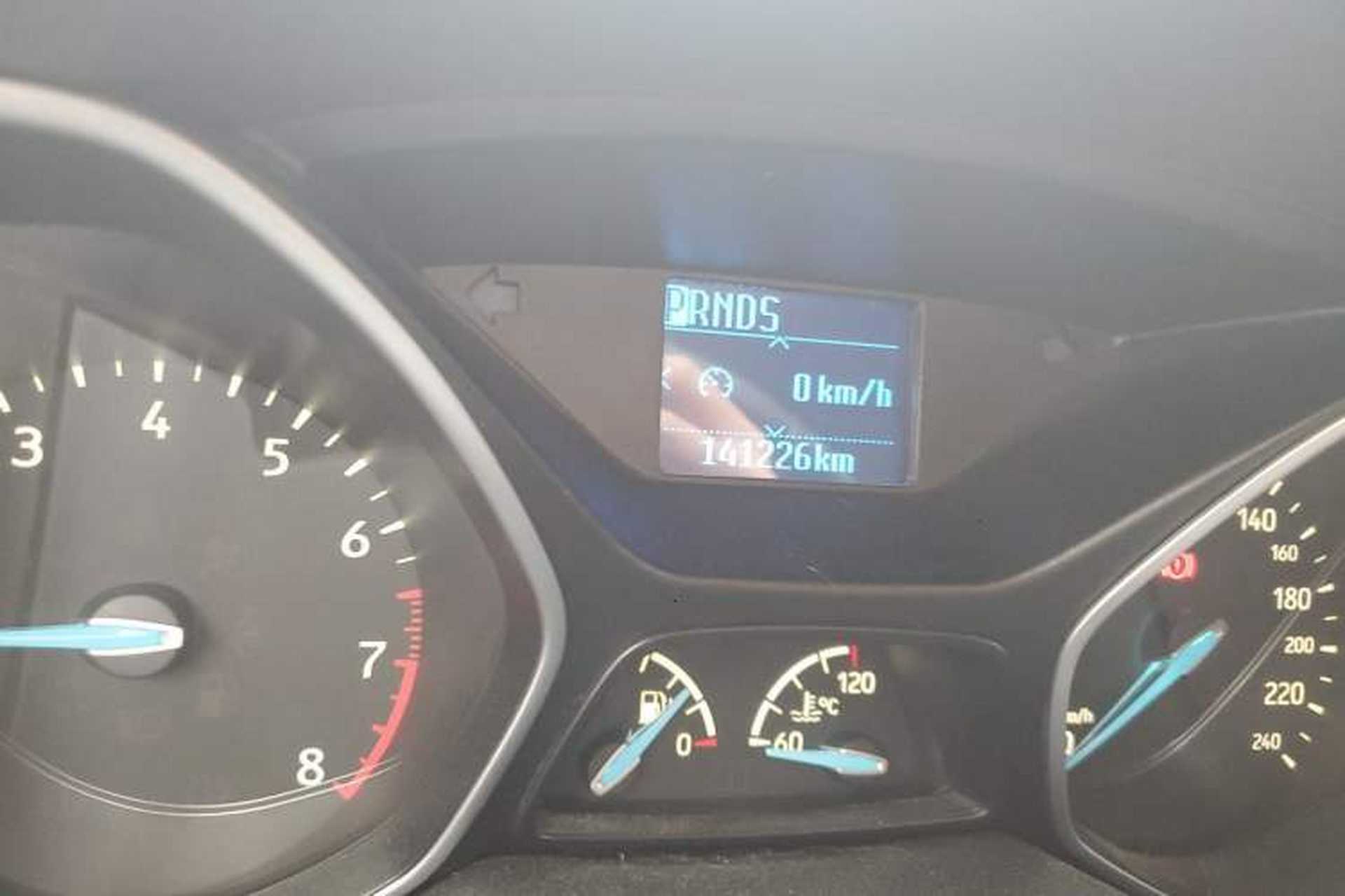 Used Ford Focus 2015 Hatchback 1.6L Automatic Fashion Edition Odometer Close Up