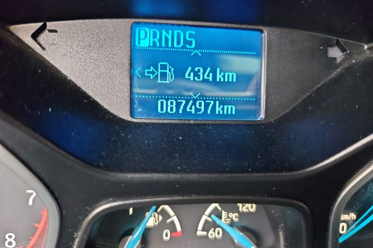 Used Ford Focus 2015 Hatchback 1.6L Automatic Fashion Edition Odometer Close Up