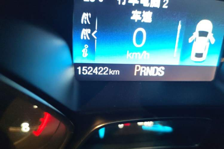 Used Ford Focus 2015 Hatchback EcoBoost 180 Automatic Elite Model Odometer Close Up