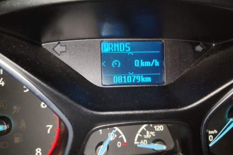 Used Ford Focus 2015 Hatchback 1.6L Automatic Fashion Edition Odometer Close Up