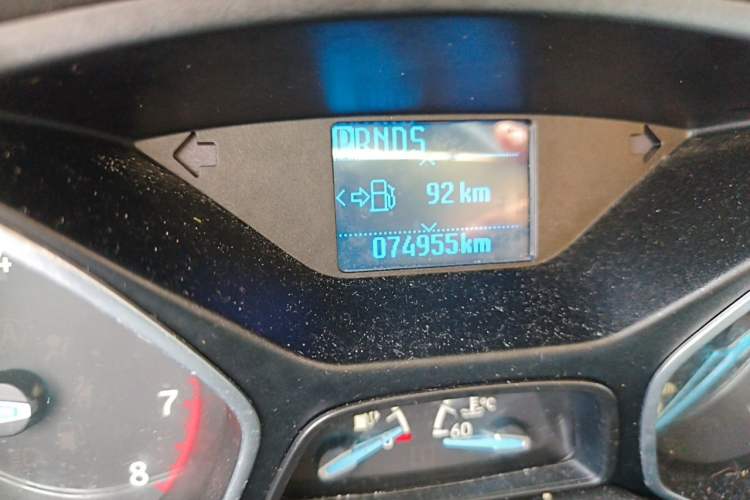 Used Ford Focus 2015 Hatchback 1.6L Automatic Fashion Edition Odometer Close Up