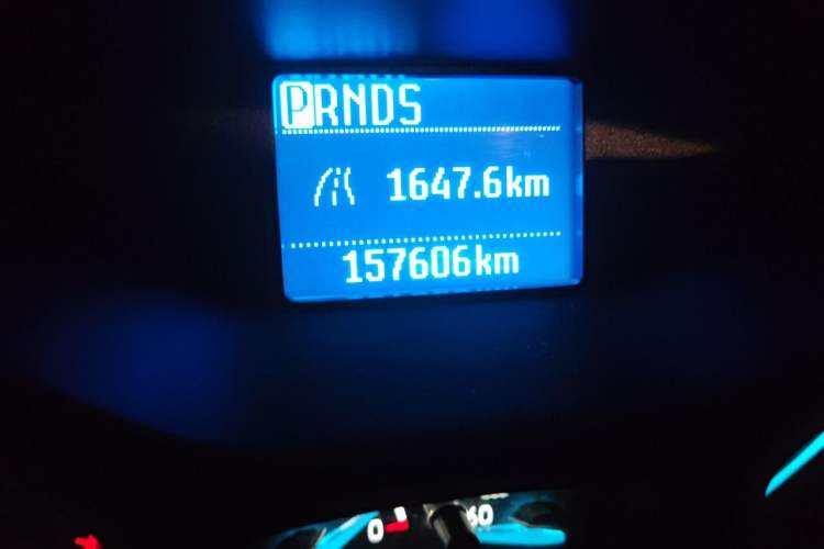 Used Ford Focus 2015 Hatchback 1.6L Automatic Comfort Model Odometer Close Up