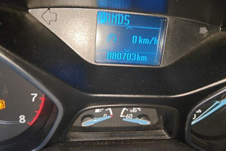 Used Ford Focus 2015 Hatchback 1.6L Automatic Fashion Edition Odometer Close Up