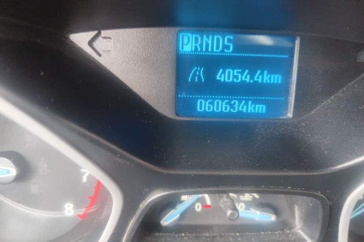 Used Ford Focus 2015 Hatchback 1.6L Automatic Comfort Model Odometer Close Up