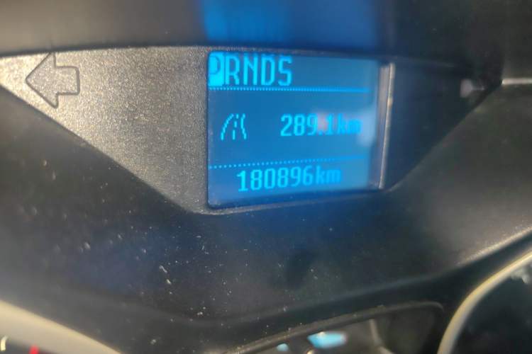 Used Ford Focus 2015 Hatchback 1.6L Automatic Comfort Model Odometer Close Up