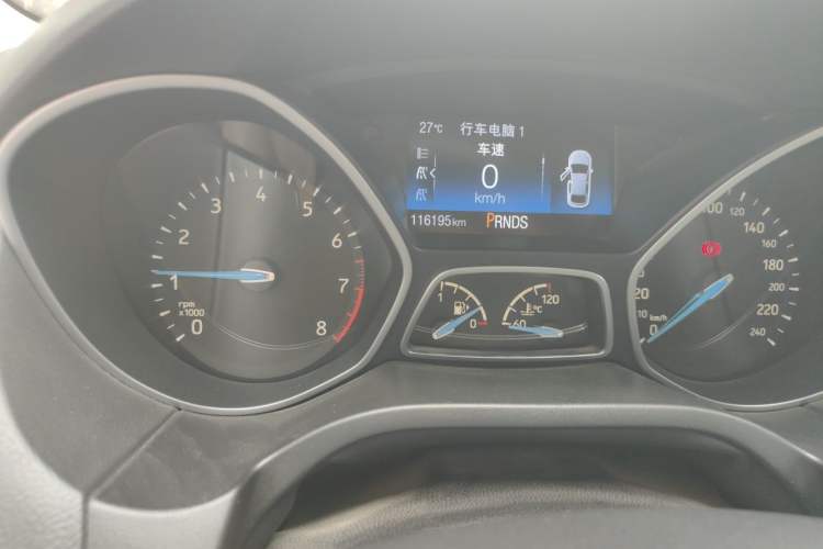 Used Ford Focus 2015 Sedan EcoBoost 180 Automatic Flagship Model Odometer Close Up