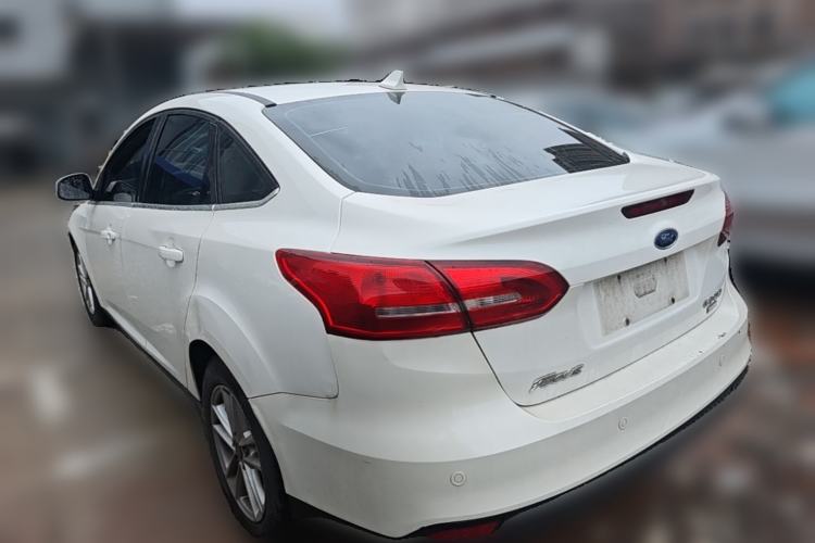 Used Ford Focus 2015 Sedan EcoBoost 180 Automatic Elite Model Rear Left 45 Deg