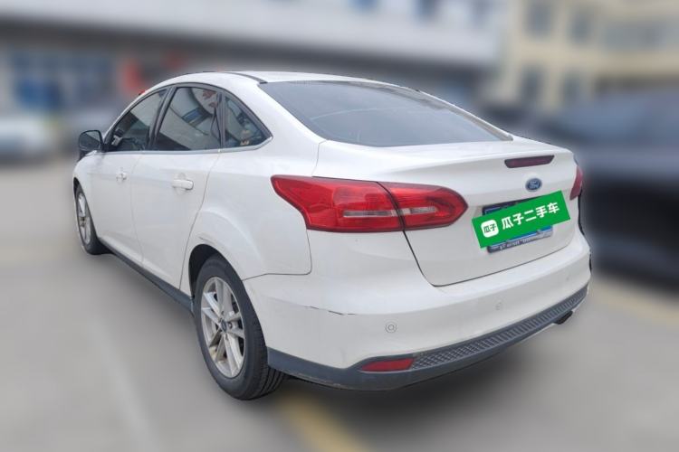 Used Ford Focus 2015 Sedan EcoBoost 180 Automatic Elite Model Rear Left 45 Deg