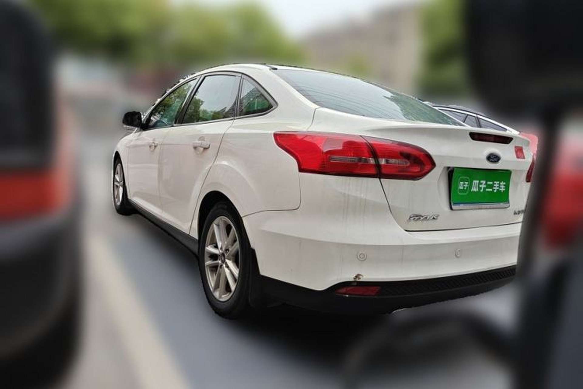 Used Ford Focus 2015 Sedan 1.6L Automatic Trend Model Rear Left 45 Deg