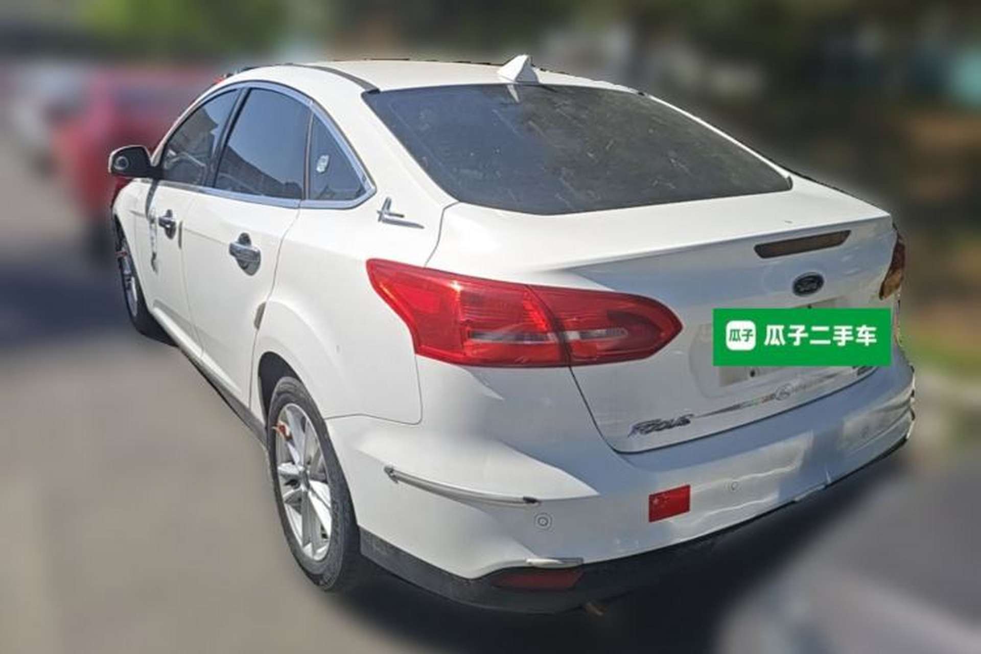 Used Ford Focus 2015 Sedan EcoBoost 125 Automatic Supreme Style Edition Rear Left 45 Deg