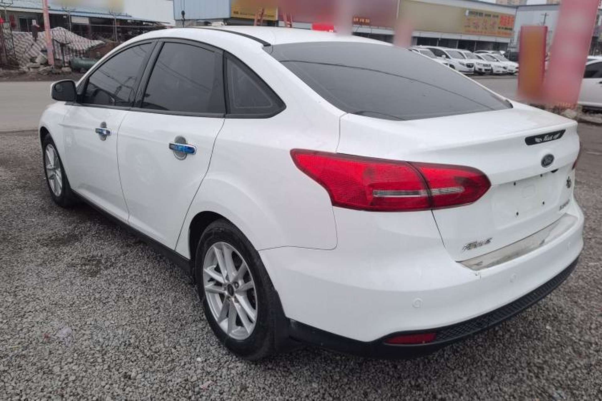 Used Ford Focus 2015 Sedan 1.6L Automatic Trend Model Rear Left 45 Deg