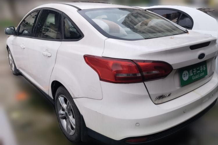 Used Ford Focus 2015 Sedan 1.6L Manual Comfort Model Rear Left 45 Deg