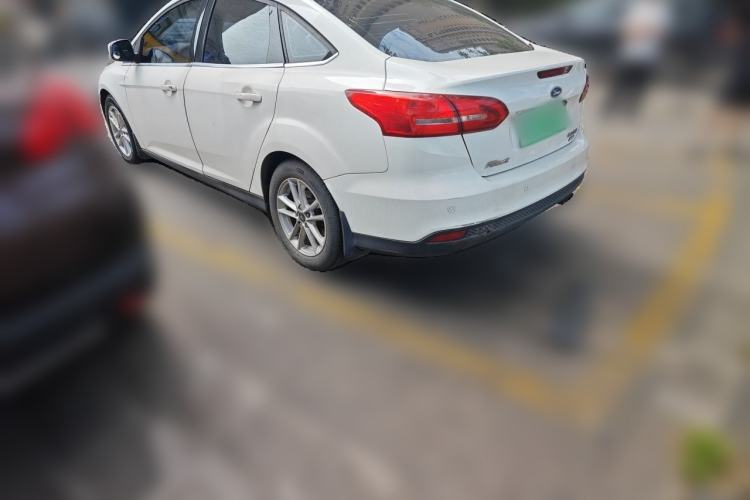 Used Ford Focus 2015 Sedan EcoBoost 180 Automatic Elite Model Rear Left 45 Deg