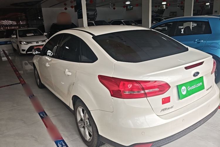 Used Ford Focus 2015 Sedan 1.6L Manual Comfort Model Rear Left 45 Deg