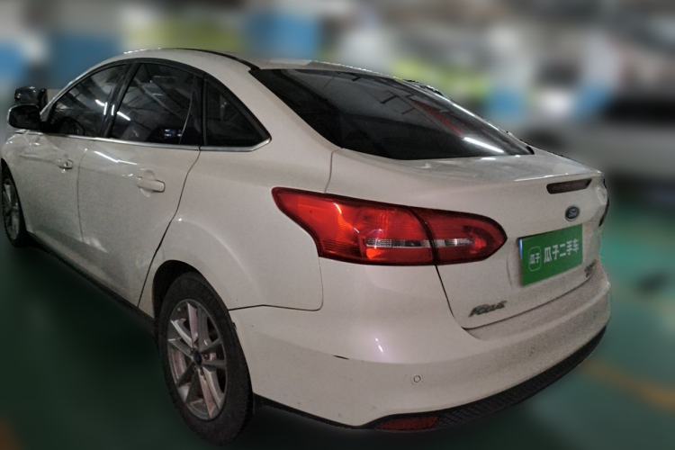Used Ford Focus 2015 Sedan EcoBoost 180 Automatic Elite Model Rear Left 45 Deg
