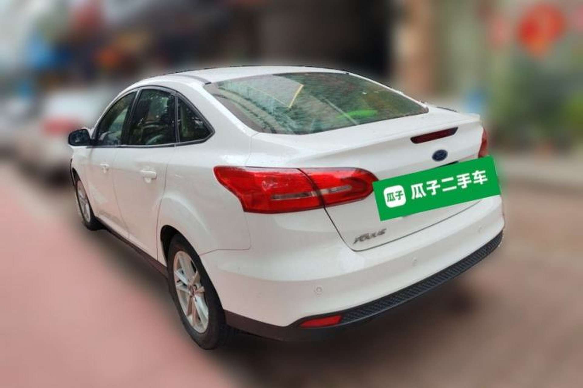 Used Ford Focus 2015 Sedan EcoBoost 125 Automatic Supreme Style Edition Rear Left 45 Deg