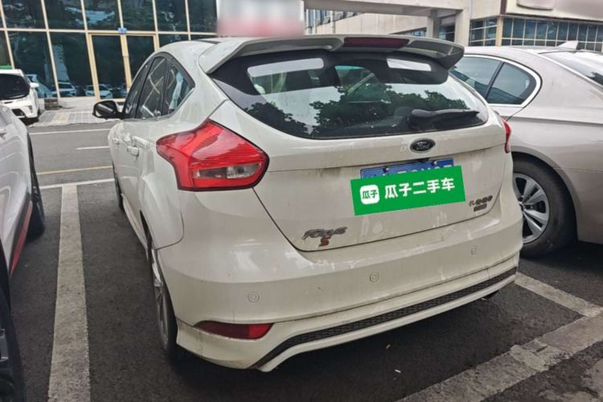 Used Ford Focus 2015 Hatchback EcoBoost 180 Automatic Sport Model Rear Left 45 Deg