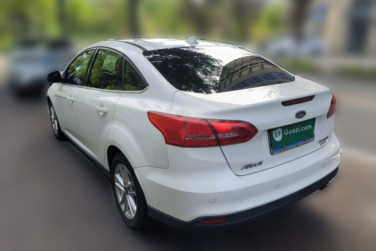 Used Ford Focus 2015 Sedan EcoBoost 180 Automatic Elite Model Rear Left 45 Deg