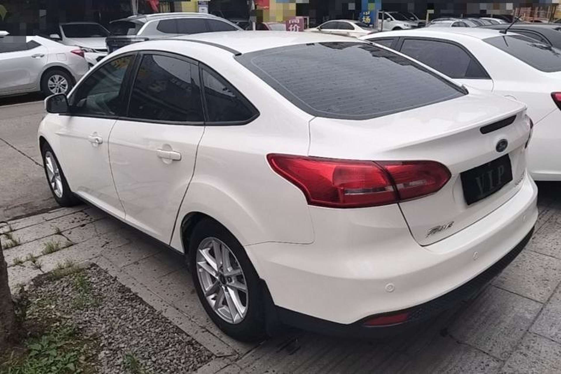 Used Ford Focus 2015 Sedan 1.6L Automatic Trend Model Rear Left 45 Deg