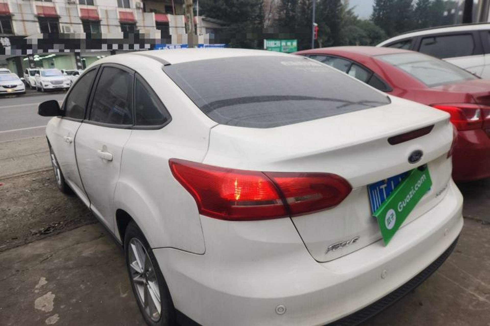 Used Ford Focus 2015 Sedan 1.6L Automatic Trend Model Rear Left 45 Deg