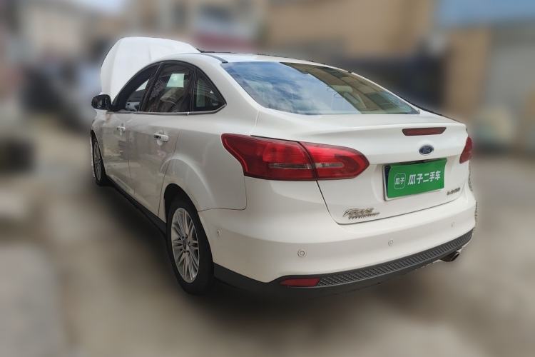 Used Ford Focus 2015 Sedan EcoBoost 180 Automatic Flagship Model Rear Left 45 Deg