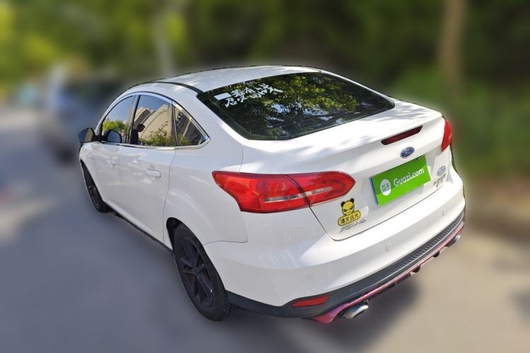 Used Ford Focus 2015 Sedan EcoBoost 125 Automatic Supreme Style Edition Rear Left 45 Deg