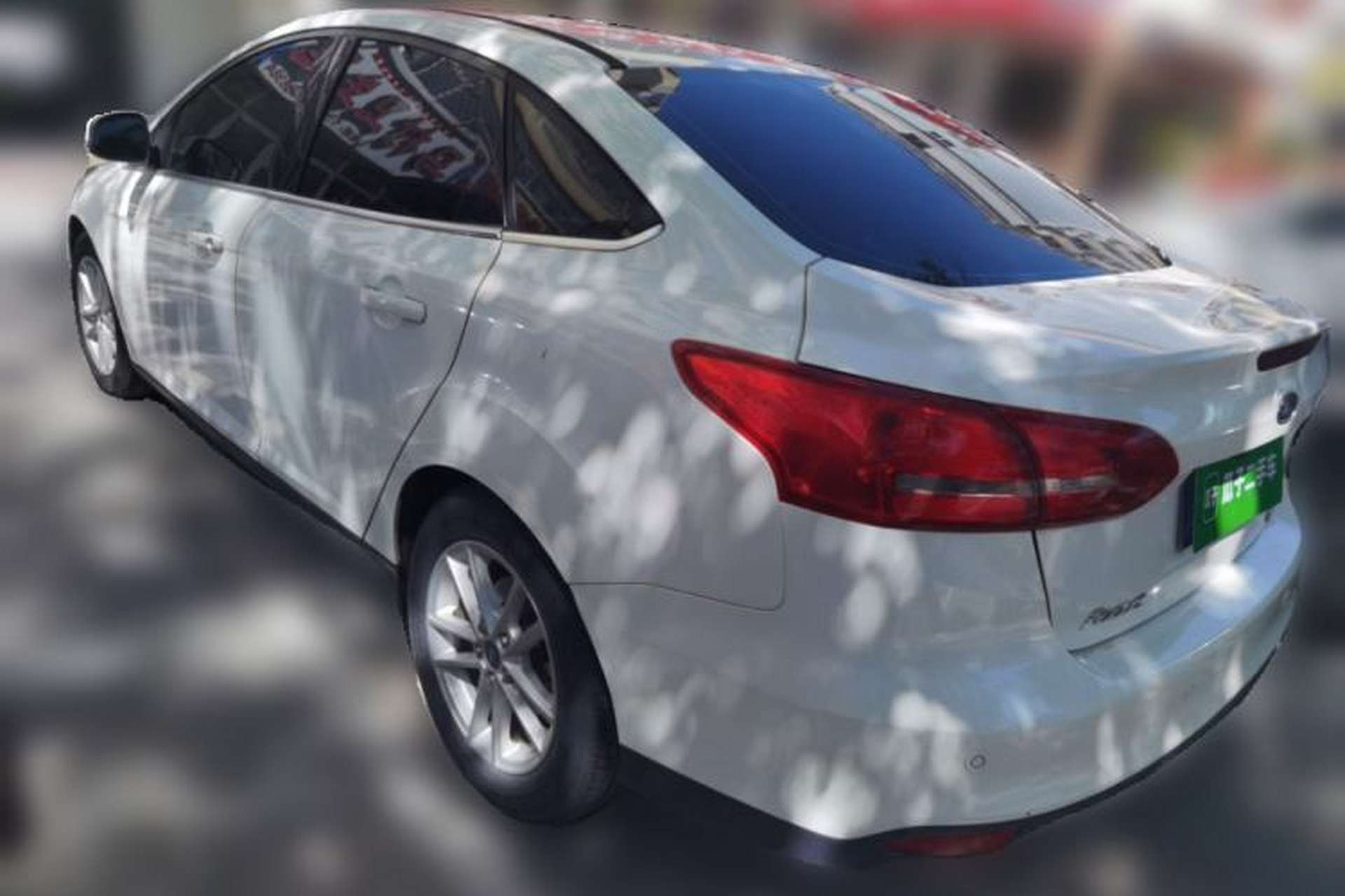 Used Ford Focus 2015 Sedan EcoBoost 180 Automatic Elite Model Rear Left 45 Deg