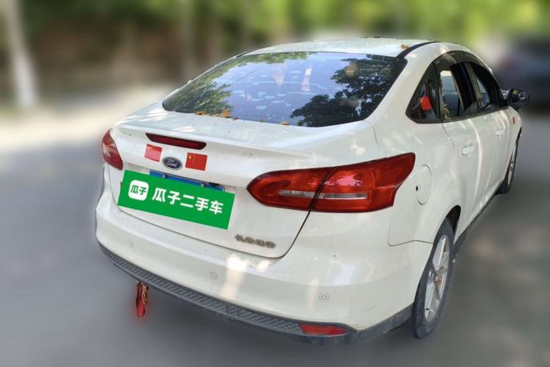 Used Ford Focus 2015 Sedan 1.6L Manual Fashion Edition Rear Right 45 Deg