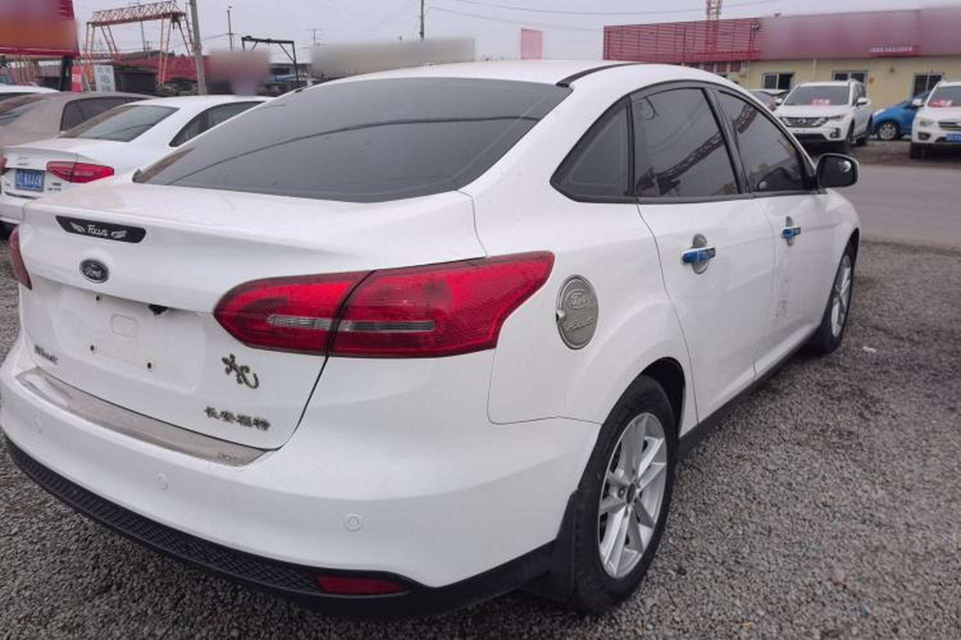 Used Ford Focus 2015 Sedan 1.6L Automatic Trend Model Rear Right 45 Deg