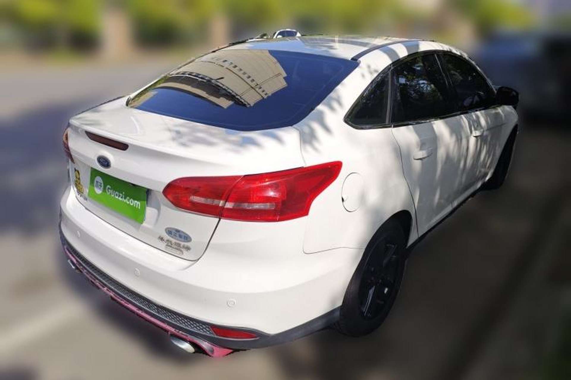 Used Ford Focus 2015 Sedan EcoBoost 125 Automatic Supreme Style Edition Rear Right 45 Deg